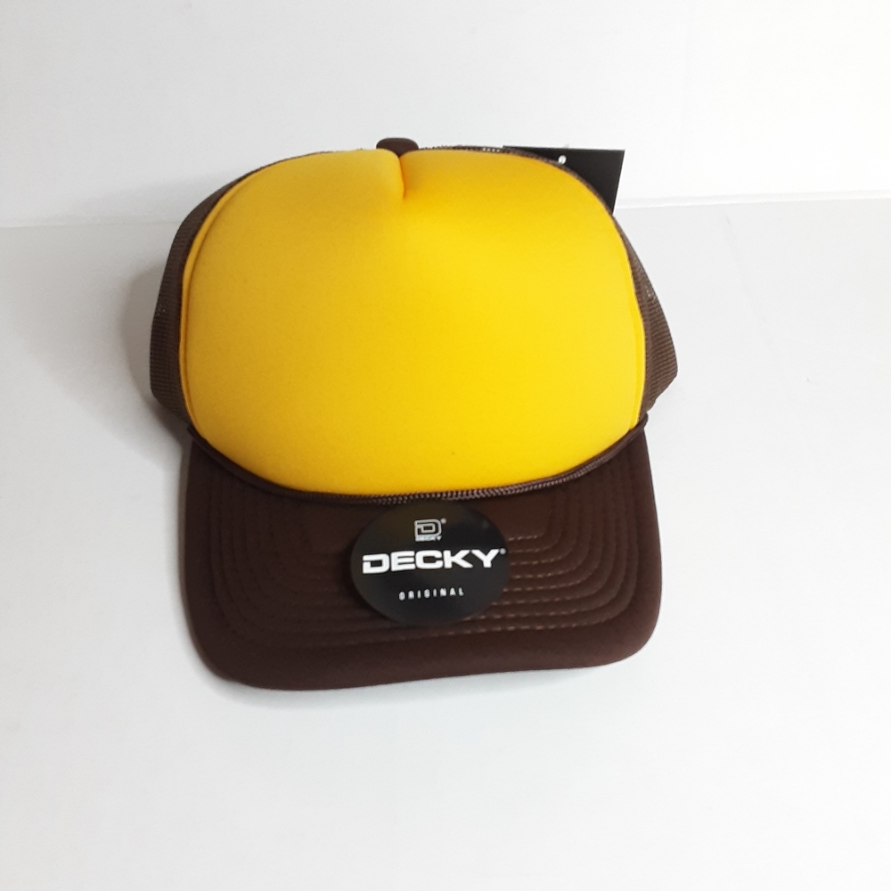 Decky 6025 Mid Profile, 5 Panel Foam Trucker Hat